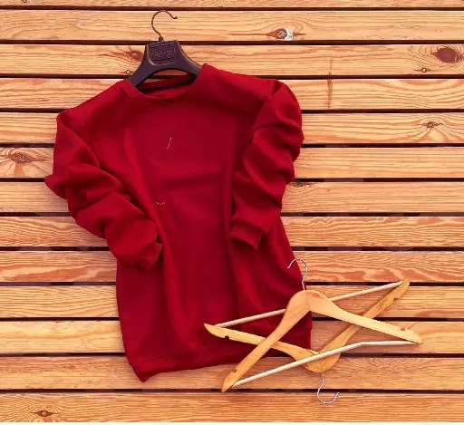 Premium 280 GSM Sweatshirt --(M to XL Size)--(RED)